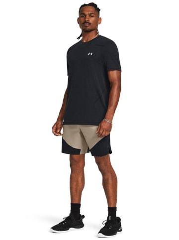 Under Armour Szorty sportowe w kolorze beżowym