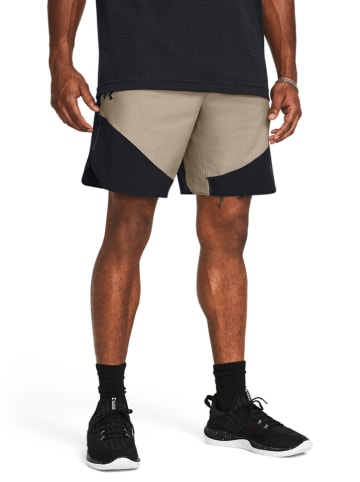 Under Armour Szorty sportowe w kolorze beżowym