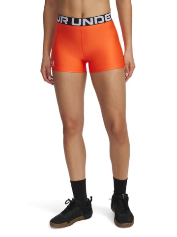 Under Armour Szorty sportowe w kolorze pomarańczowym