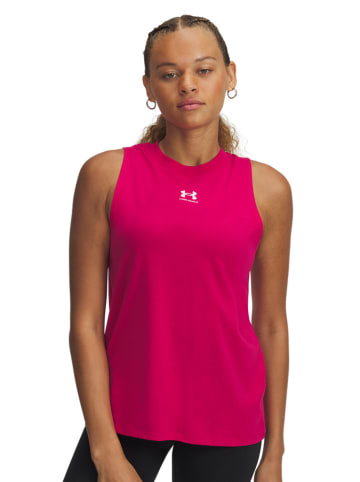 Under Armour Trainingstop in Pink