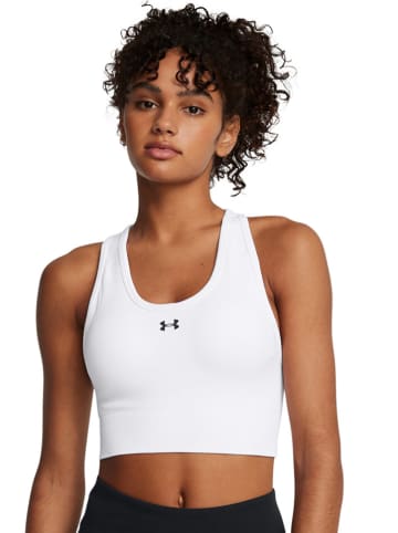 Under Armour Sport-BH in Weiß - Medium