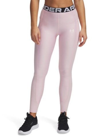 Under Armour Legginsy sportowe w kolorze jasnoróżowym