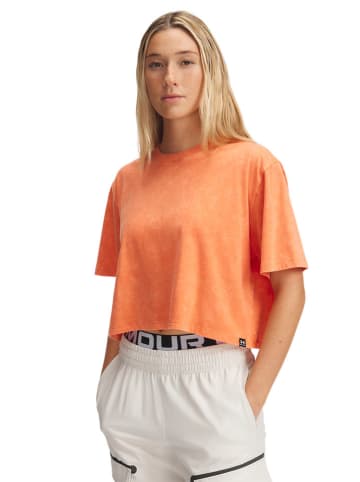 Under Armour Koszulka w kolorze pomarańczowym