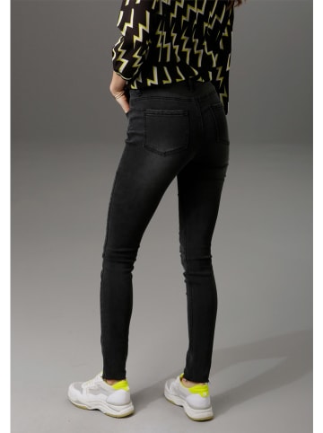 Aniston Jeans - Skinny fit - in Schwarz