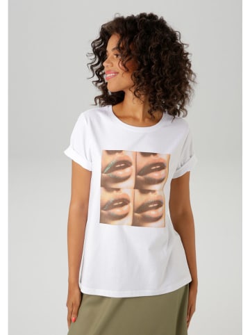 Aniston Shirt in Weiß