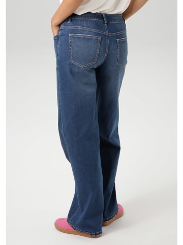 Aniston Dżinsy - Comfort fit - w kolorze granatowym