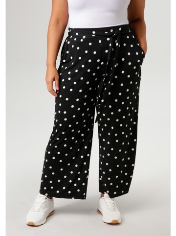 Aniston Hose in Schwarz/ Weiß