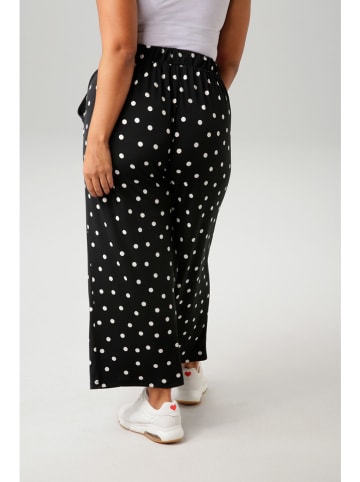 Aniston Broek zwart/wit