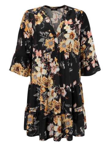 Aniston Kleid in Schwarz/ Camel
