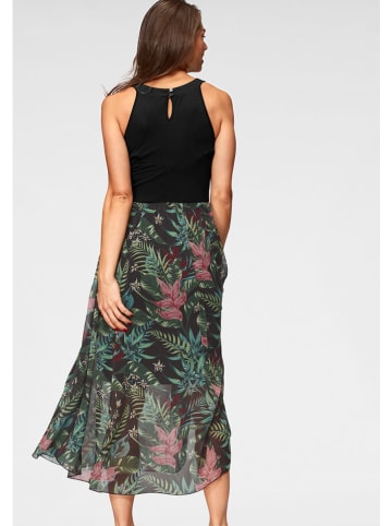 Aniston Kleid in Schwarz/ Grün