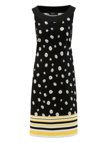 Aniston Kleid in Schwarz/ Gelb