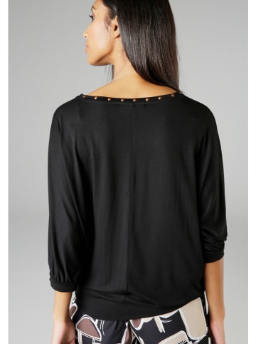 Aniston Longsleeve in Schwarz
