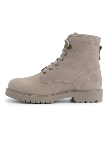 TRAVELIN' Leder-Boots "Blegna" in Grau