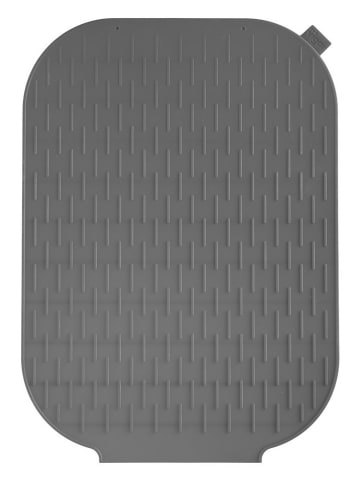 Vigar Silikon-Abtropfmatte "Rengø" in Grau - (L)39 x (B)27 cm