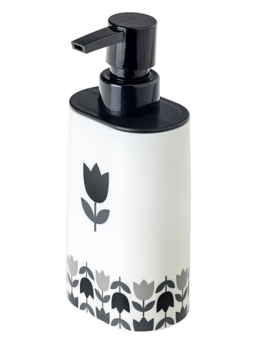 Vigar Seifenspender "Tulip" in Schwarz/ Weiß - 340 ml