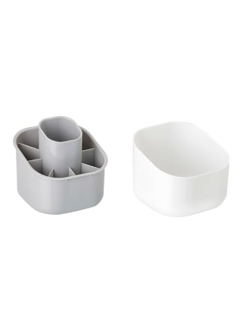 Vigar Besteck-Abtropfer "Rengø" in Weiß - (B)12,5 x (H)13 x (T)12,5 cm