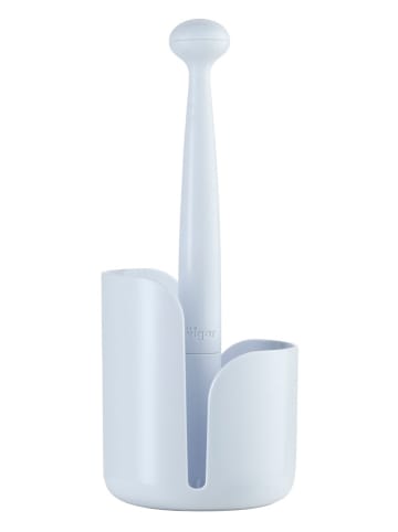 Vigar Uchwyt "Taula" w kolorze błękitnym na ręcznik papierowy - 36 cm