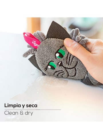 Vigar Ściereczka "Felix" w kolorze szarym do naczyń - dł. 64 cm