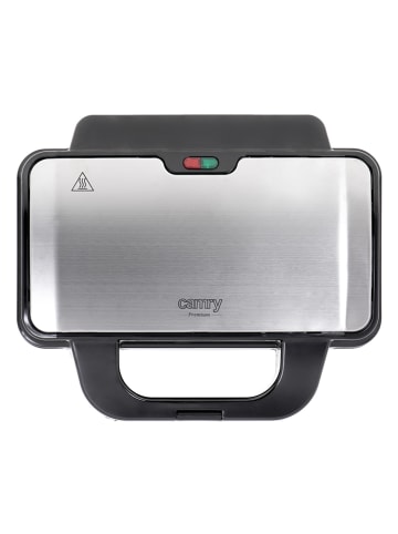 Adler Sandwichmaker "CR 3054" in Silber/ Schwarz
