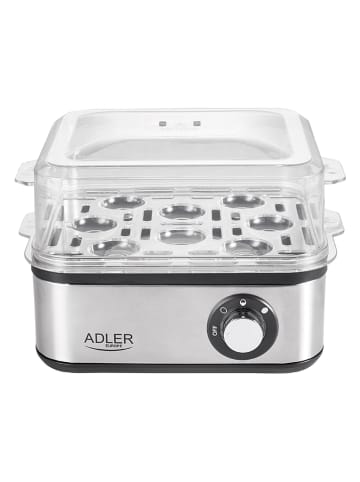 Adler Eierkoker "AD 4486" zilverkleurig