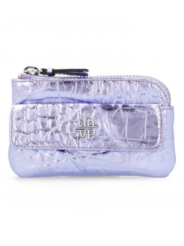 PICARD Leder-Geldbörse "Go wild" in Flieder - (B)12,5 x (H)8 x (T)2 cm