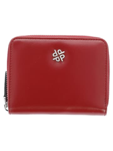 PICARD Leder-Geldbörse "Black tie" in Rot - (B)12 x (H)10 x (T)2 cm