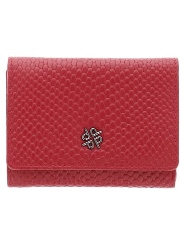 PICARD Leder-Geldbörse "Sidle 1" in Rot - (B)12,5 x (H)10 x (T)2,5 cm