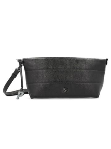 PICARD Leder-Schultertasche "2 Night" in in Schwarz - (B)31 x (H)15 x (T)11 cm