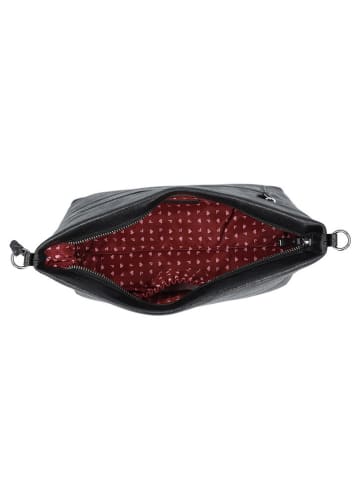 PICARD Leder-Schultertasche "2 Night" in in Schwarz - (B)31 x (H)15 x (T)11 cm