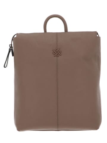 PICARD Leder-Rucksack "Match" in Hellbraun - (B)28 x (H)33 x (T)10 cm