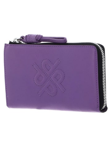 PICARD Leder-Geldbörse "Donna" in Lila - (B)17 x (H)10 x (T)2 cm