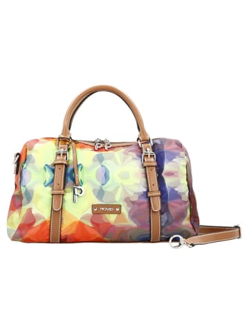 PICARD Henkeltasche in Bunt/ Camel - (B)36 x (H)20 x (T)16 cm