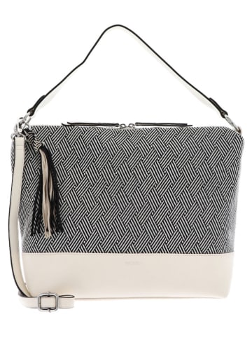 PICARD Schultertasche "Illusion" in Schwarz/ Weiß - (B)37 x (H)29 x (T)12,5 cm