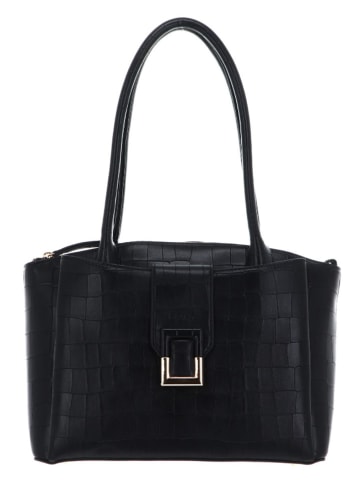 PICARD Schultertasche "Cocco" in Schwarz - (B)34 x (H)24 cm