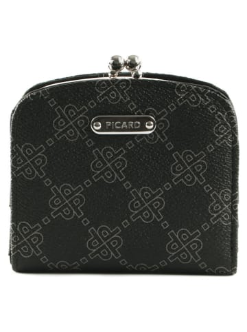 PICARD Geldbörse "Euphoria" in Schwarz - (B)10 x (H)9 x (T)2,2 cm