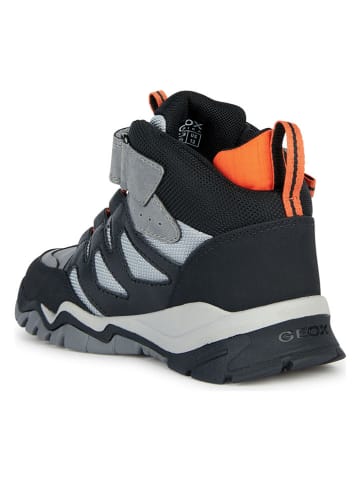 Geox Wanderschuhe "Montrack" in Schwarz in Schwarz