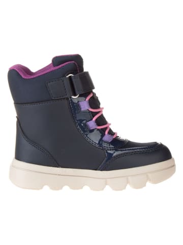 Geox Boots "Willaboom" donkerblauw/lichtroze
