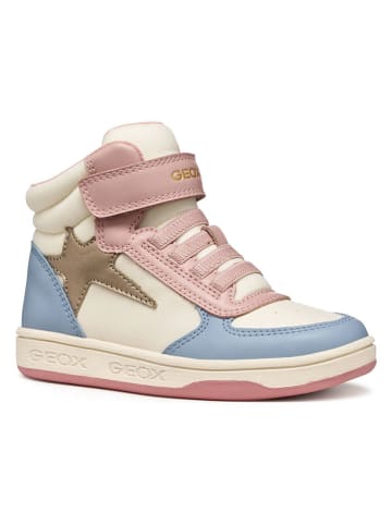 Geox Sneakers "Maltin" in Hellblau/ Creme in Hellblau/ Creme