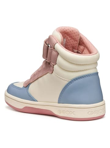Geox Sneakers "Maltin" in Hellblau/ Creme