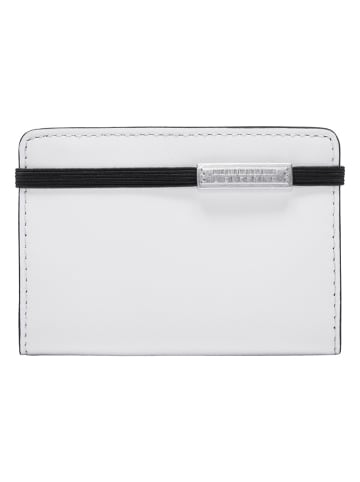 LIEBESKIND BERLIN Leder-Kartenetui in Weiß - (B)10,2 x (H)7 x (T)1 cm