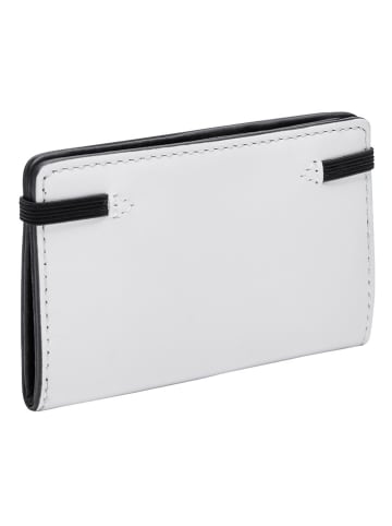 LIEBESKIND BERLIN Leder-Kartenetui in Weiß - (B)10,2 x (H)7 x (T)1 cm
