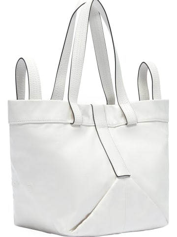 LIEBESKIND BERLIN Leder-Shopper in Weiß - (B)47 x (H)34 x (T)18 cm