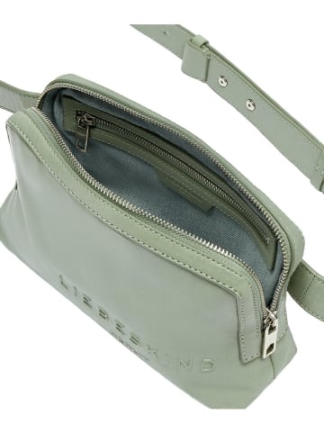 LIEBESKIND BERLIN Leder-Gürteltasche in Mint - (B)31 x (H)21 x (T)10 cm