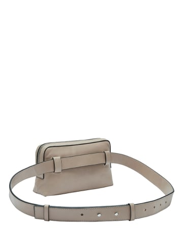 LIEBESKIND BERLIN Leder-Gürteltasche in Taupe - (B)31 x (H)21 x (T)10 cm