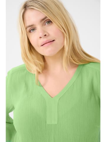 KAFFE curve Bluse in Grün