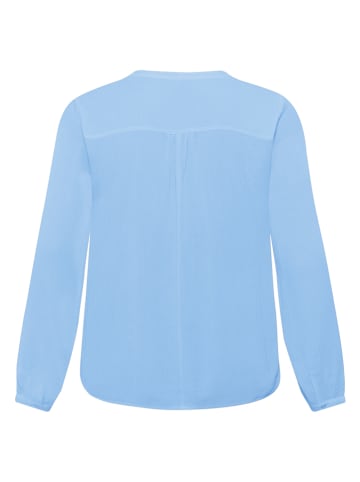 KAFFE curve Blouse lichtblauw
