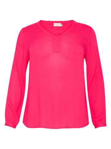 KAFFE curve Blouse roze