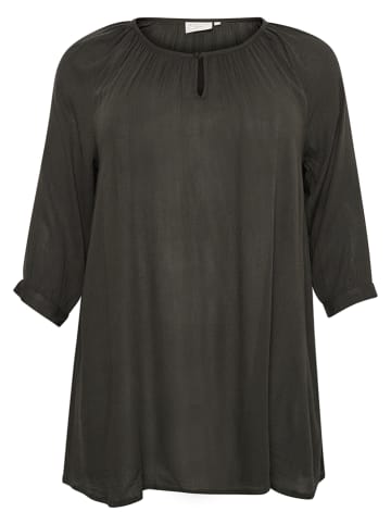 KAFFE curve Tuniek donkergroen
