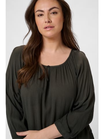 KAFFE curve Tuniek donkergroen