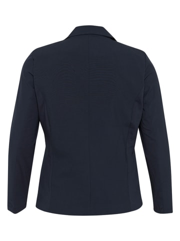 KAFFE curve Blazer donkerblauw